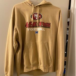 49ers football hoodie in great condition
